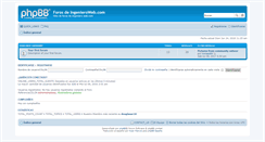 Desktop Screenshot of ingenieroweb.com