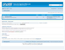 Tablet Screenshot of ingenieroweb.com